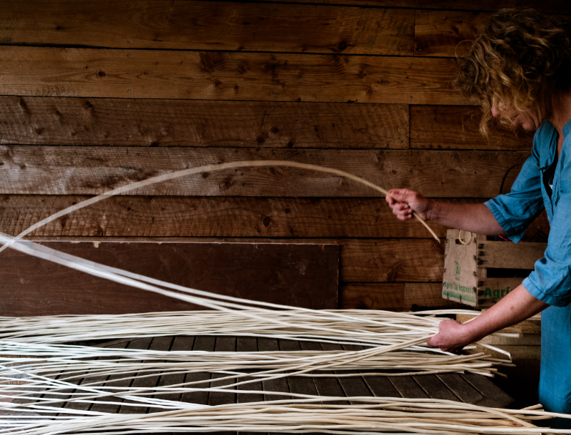 Angela Cole Yorkshire Willow Baskets