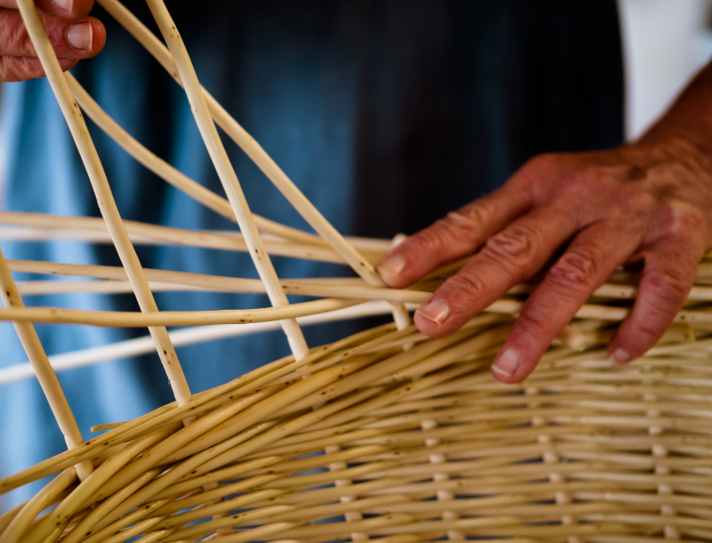 Angela Cole Yorkshire Willow Baskets