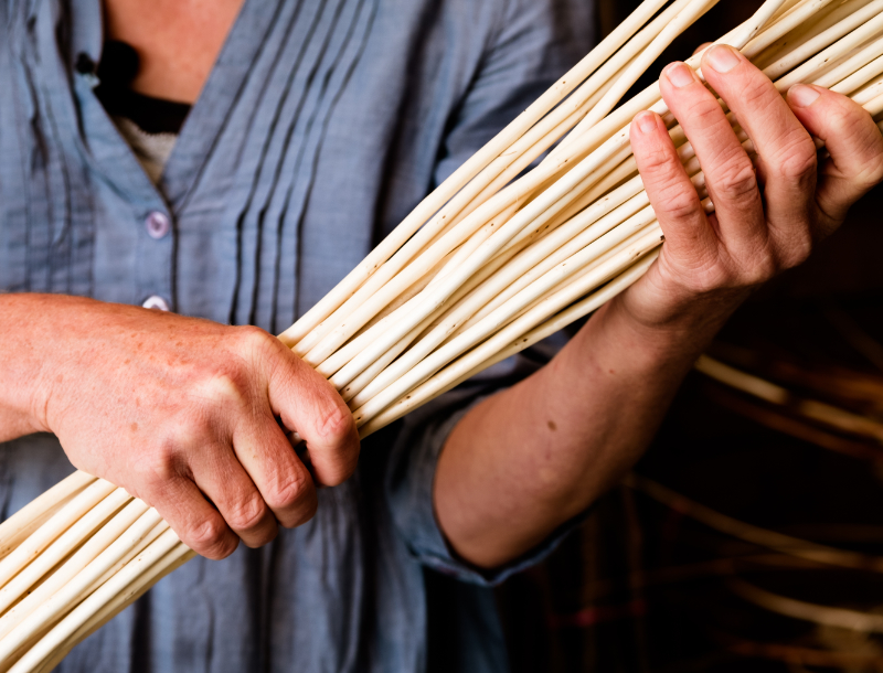 Angela Cole Yorkshire Willow Baskets