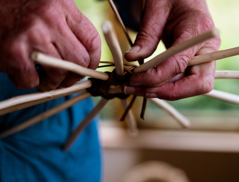 Angela Cole Yorkshire Willow Baskets